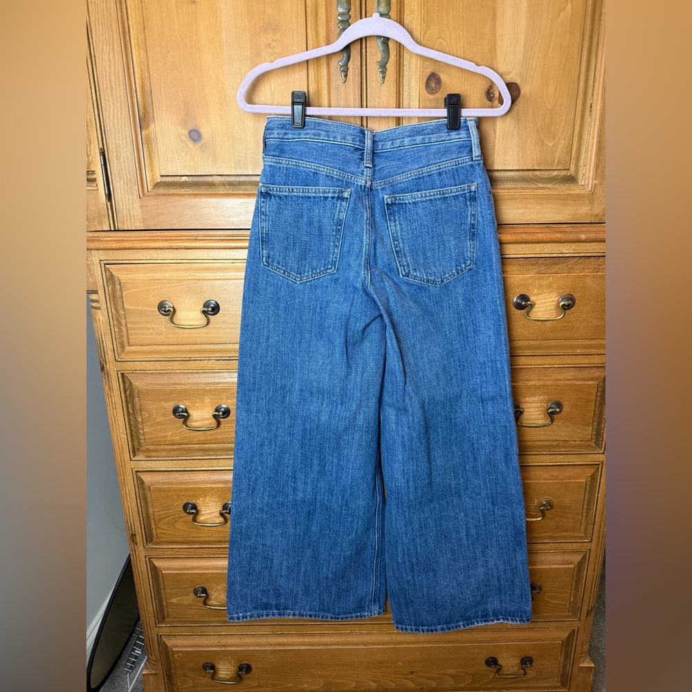 J. Crew High Rise Super Wide Leg Jeans - Picture 4 of 7